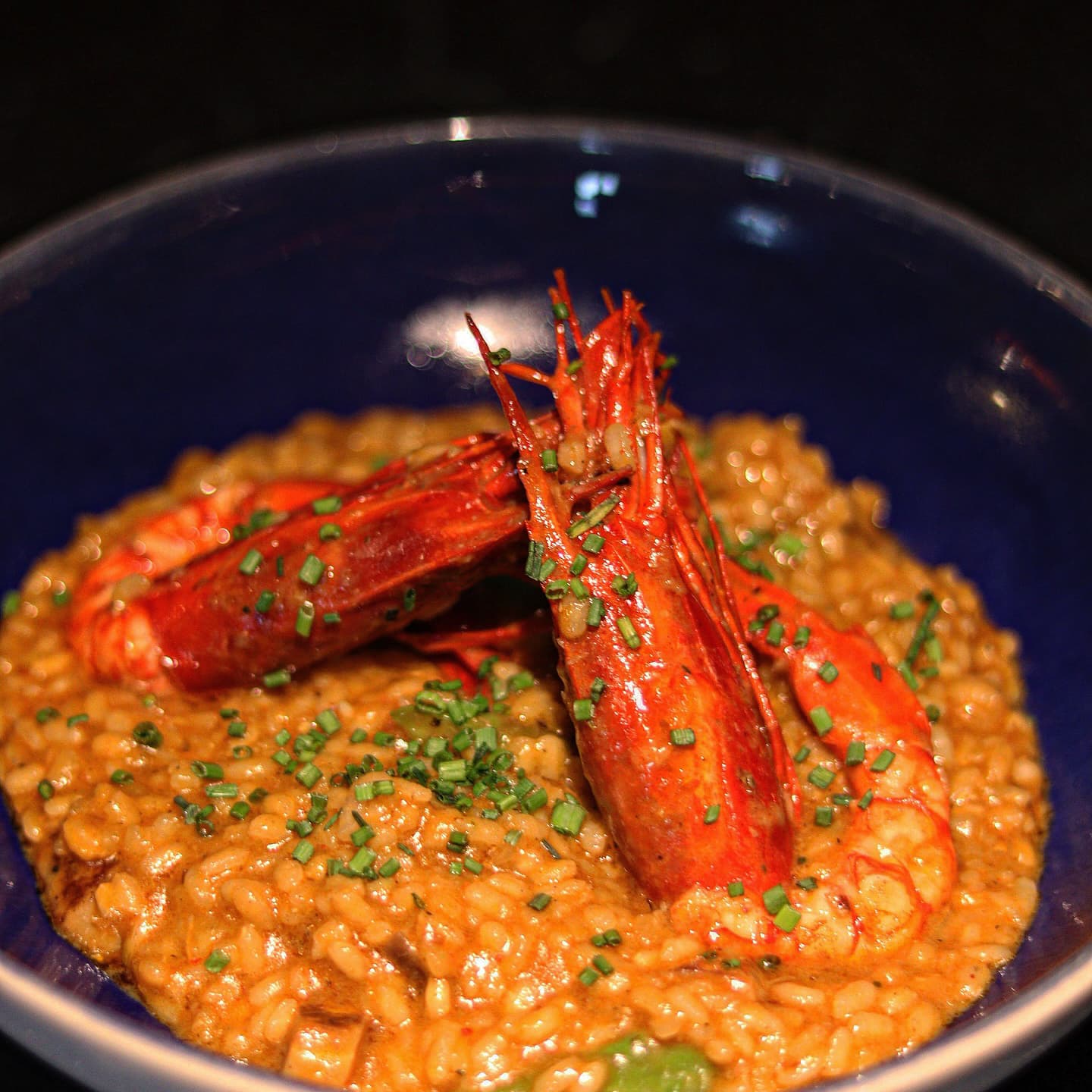 Arroz meloso de carabinero